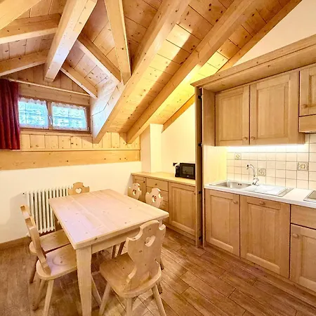 Daire Cesa Planber Mountain View Ski-in Ski-out Canazei