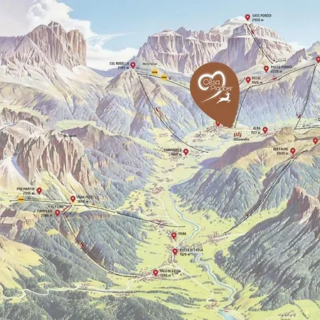 Daire Cesa Planber Mountain View Ski-in Ski-out *