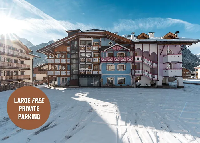 Lägenhet Cesa Planber Mountain View Ski-in Ski-out Canazei